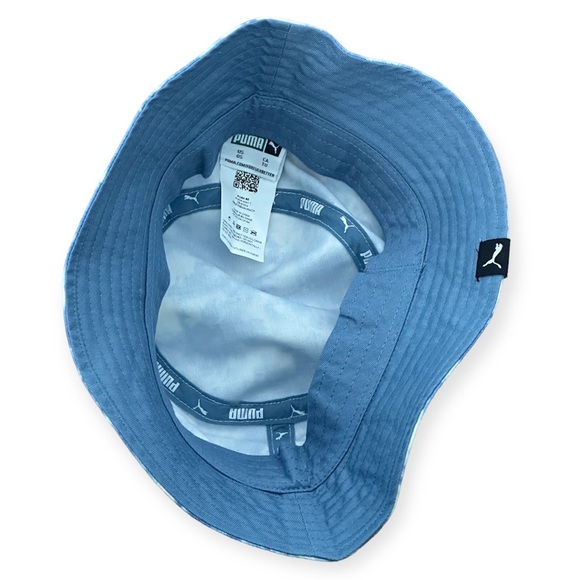 Puma Unisex Juno Blue Tie Dye Bucket Hat NWT - Picture 4 of 8